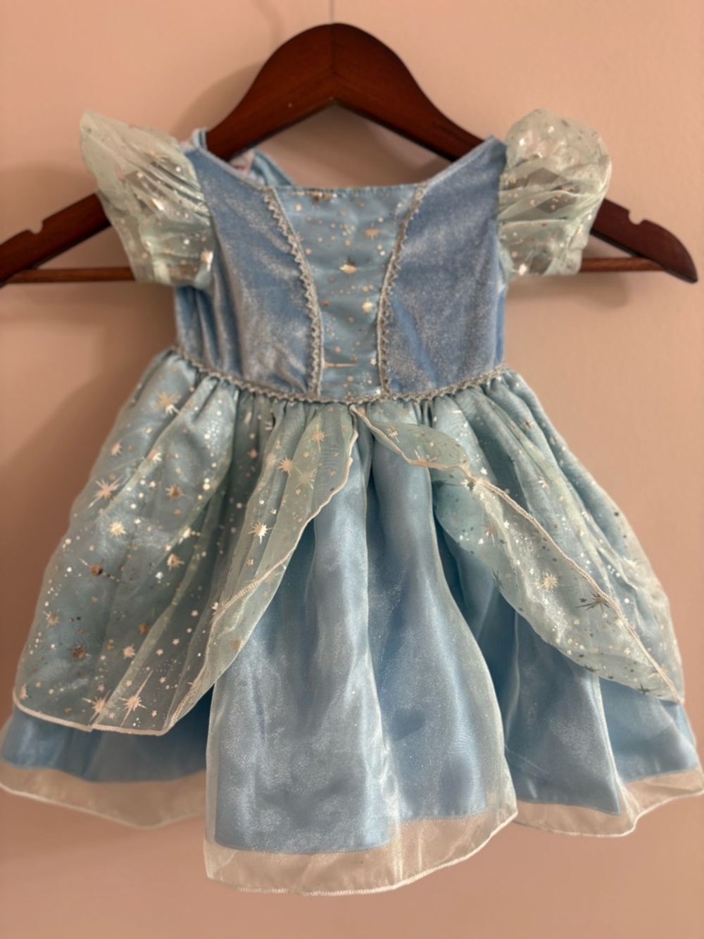 Disney Light Blue Sparkle Princess Halloween Dress
